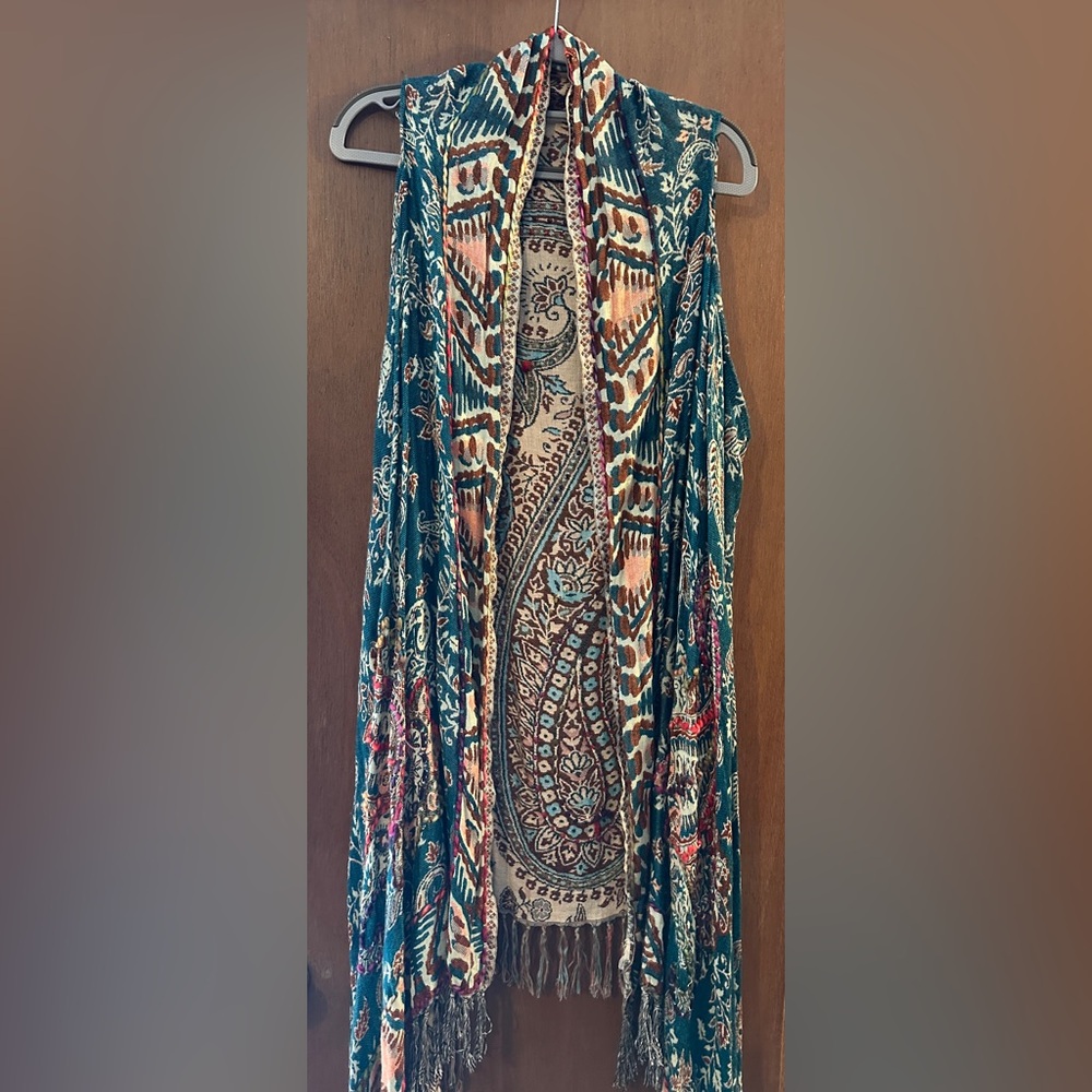 Boho Vest and tunic set - Picture 5 of 11
